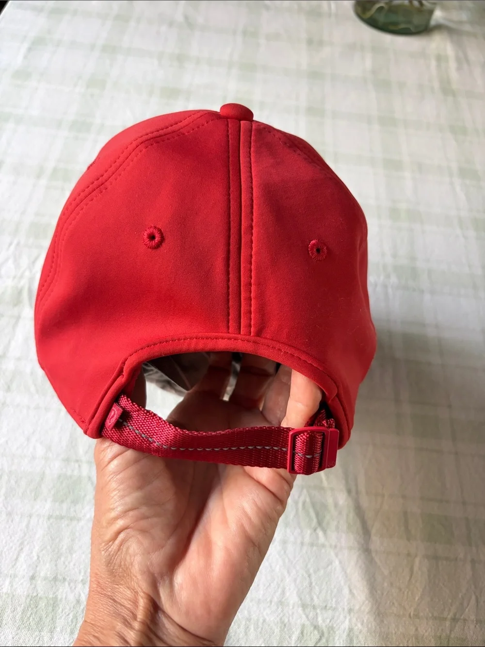 Lululemon Classic Red Baseball Cap - Picture 2 of 8